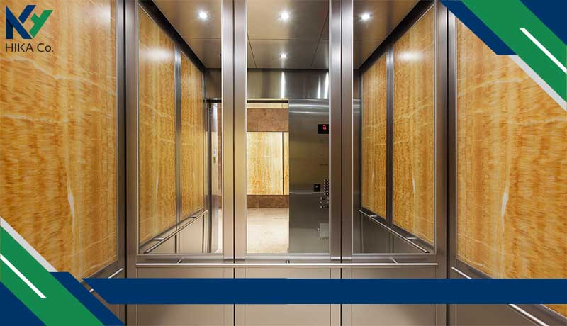 کاربرد آینه در آسانسور ها